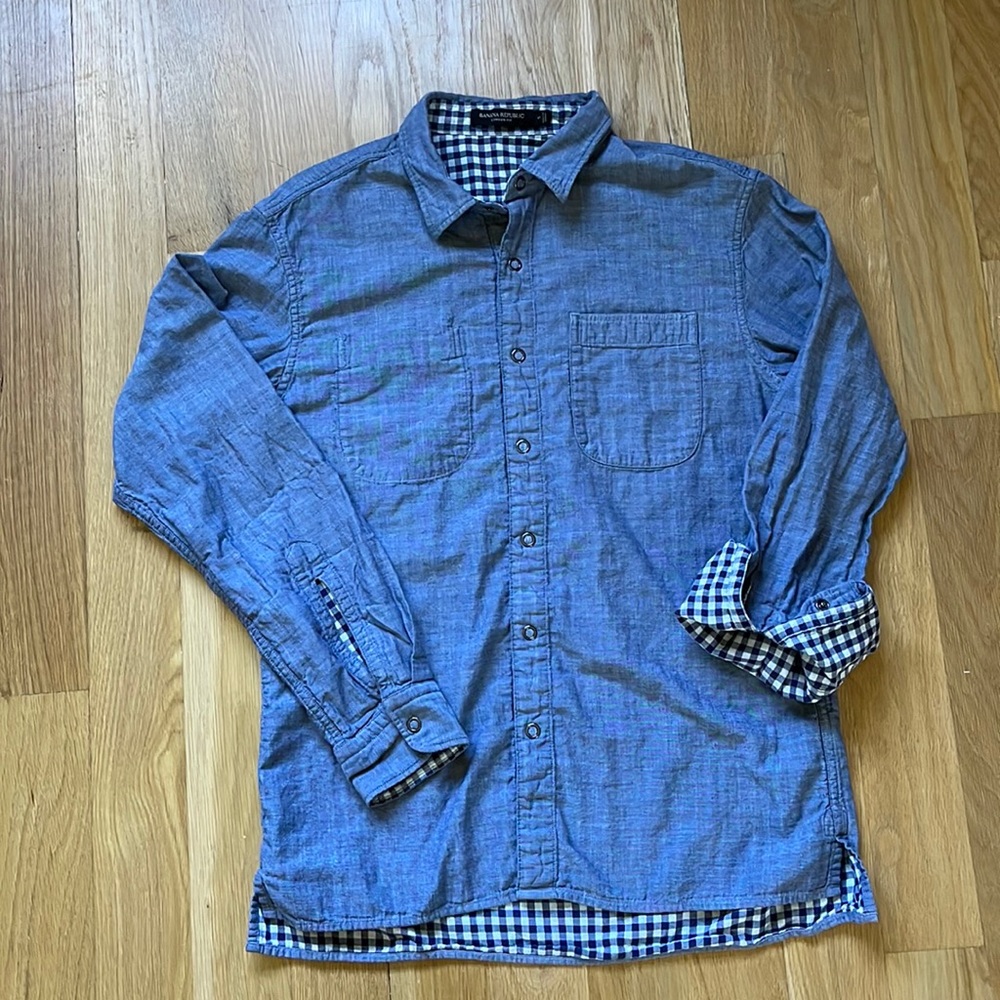 banana republic button up